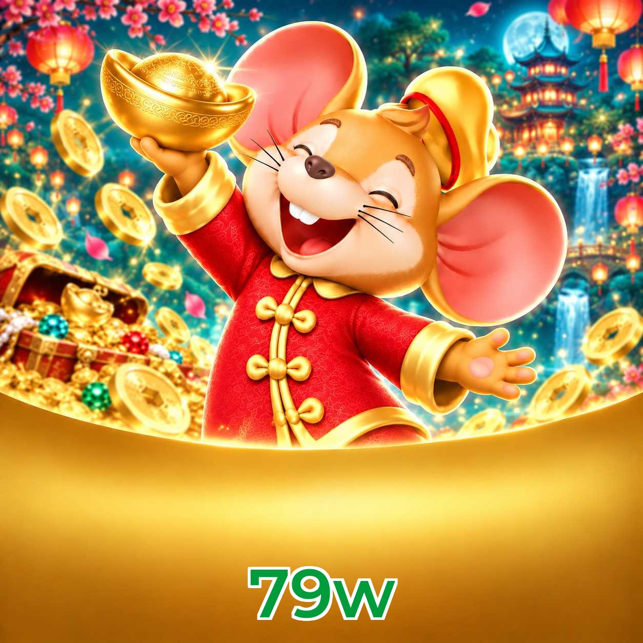 Interface de jogos na 79w incluindo Plushie Frenzy